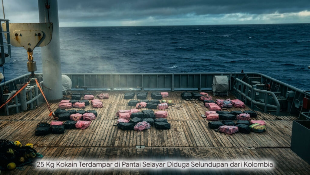 Menguak Misteri 25Kg Kokain di Selayar: Nelayan Temukan Paket Bertuliskan "BUGATTI", Diduga Kuat dari Filipina!