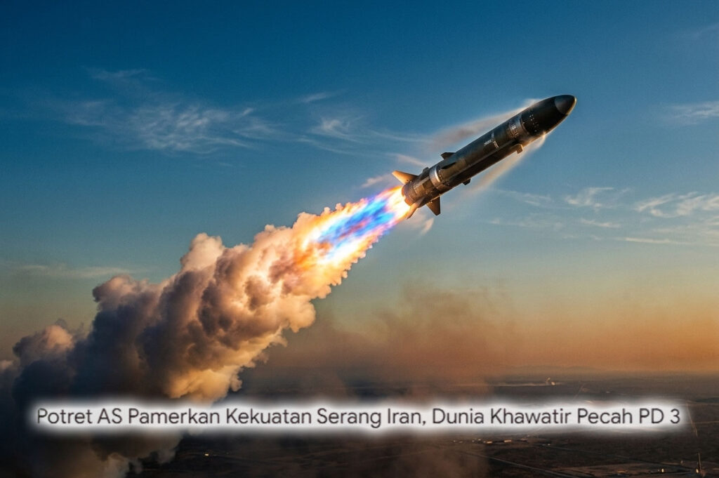 Potret AS Pamerkan Kekuatan Serang Iran: Dunia Khawatir Pecah PD III