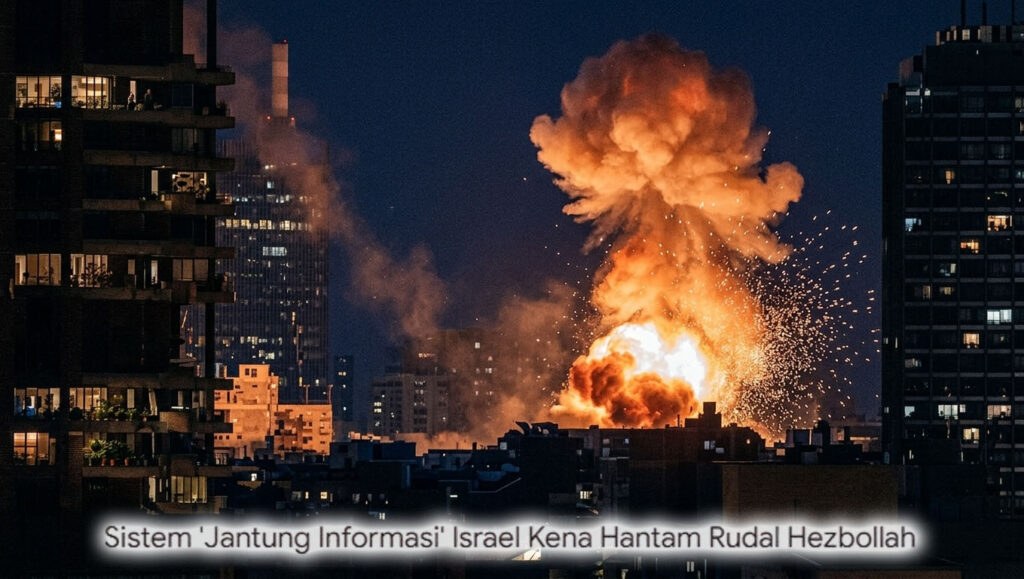 Rudal Hizbullah Hancurkan Jantung Informasi Israel, Intelijen Lumpuh?