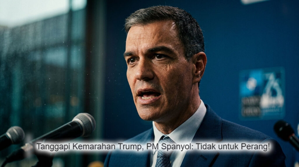 Tanggapi Kemarahan Trump, PM Spanyol Tegas: "Kami Tidak untuk Perang!"