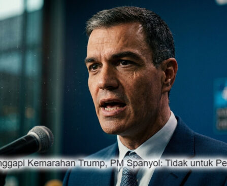 Tanggapi Kemarahan Trump, PM Spanyol Tegas: "Kami Tidak untuk Perang!"