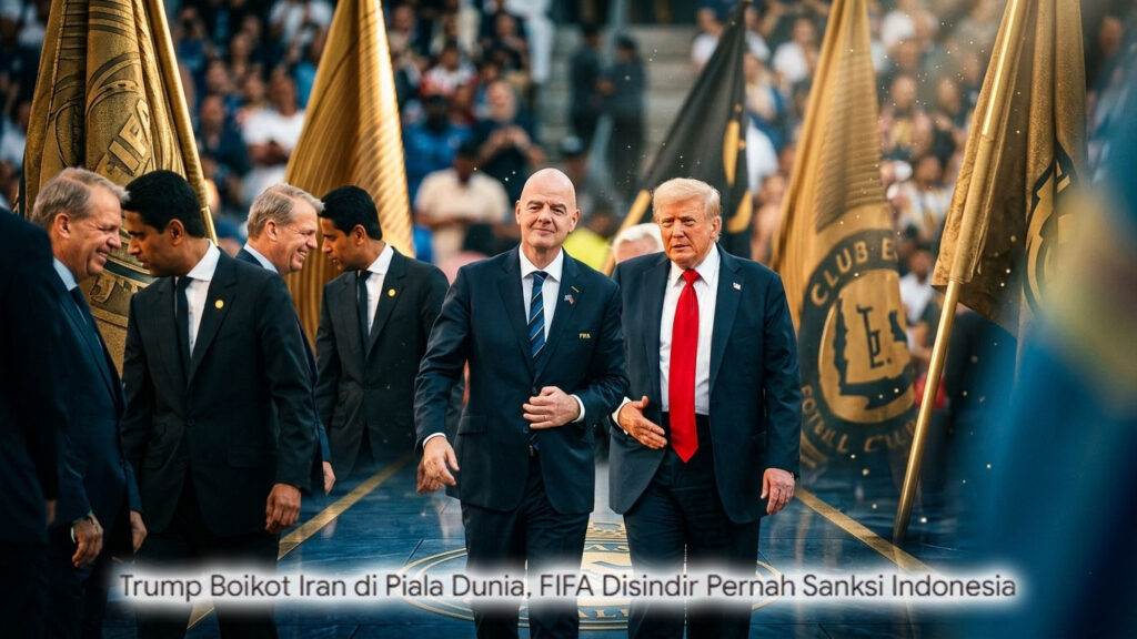 Trump Boikot Iran diPiala Dunia, Langsung Disindir: "Dulu Sanksi Indonesia, Kini Giliran Kami?"