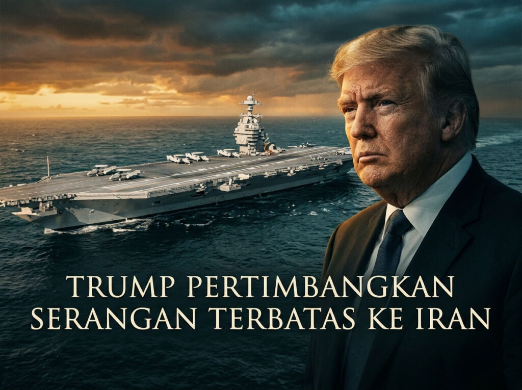Trump Buka Peluang Pasukan Darat AS Invasi Iran, "Saya Tak Punya Yips!"