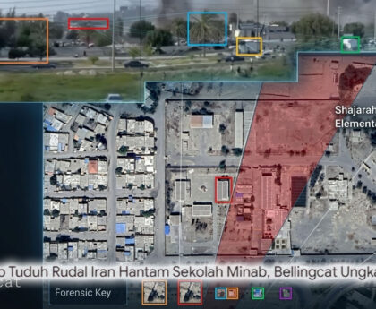 Trump Tuduh Rudal Iran Hantam Sekolah, Bellingcat Ungkap Bukti Justru AS Dalangnya